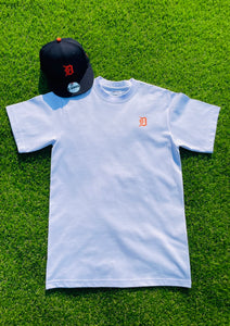 The Detroit Tee - (Orange English D)