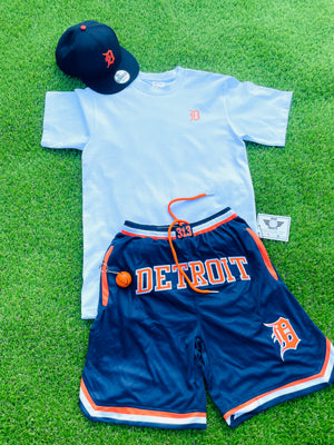 The Detroit Tee - (Orange English D)