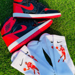 MJ 1985 Dunk Contest Socks - (White Dri-Fit)