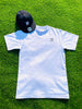 The Detroit Tee - (Navy Blue English D)