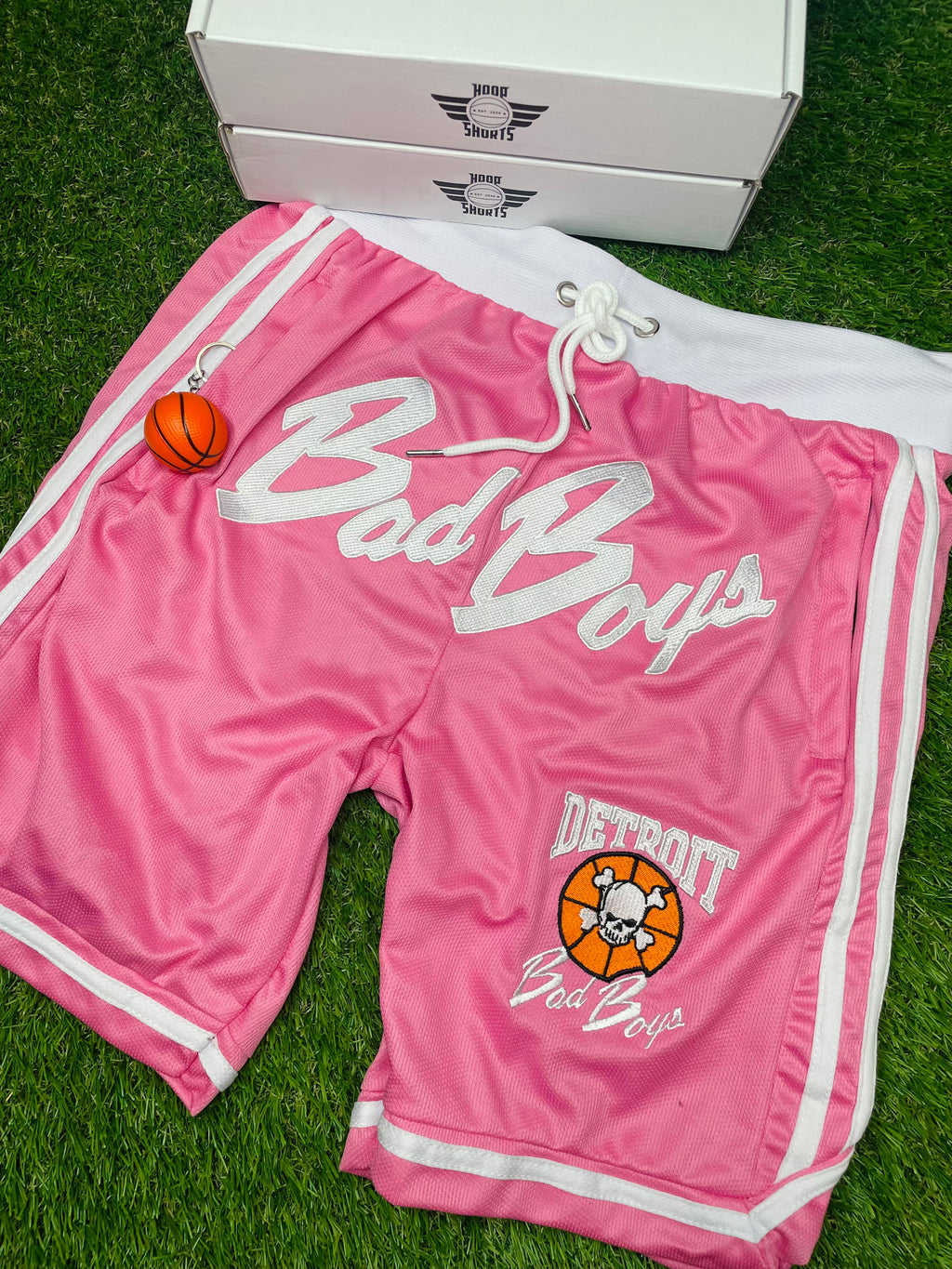 Detroit Bad Boys Shorts - Pink