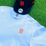 The Detroit Tee - (Orange English D)