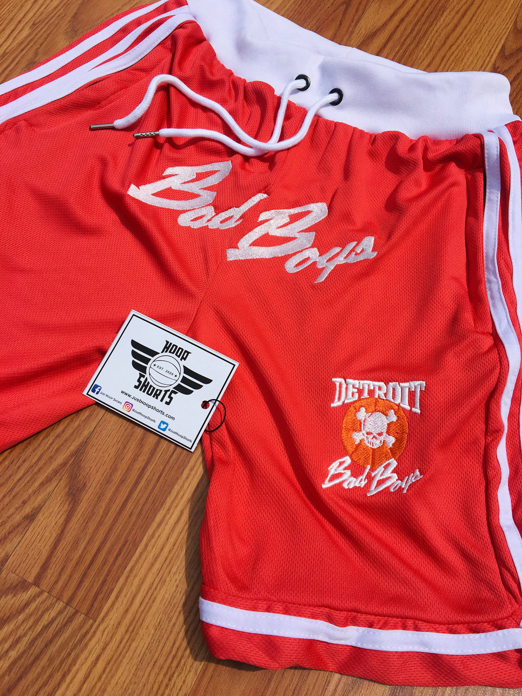Detroit Bad Boys Shorts - Red